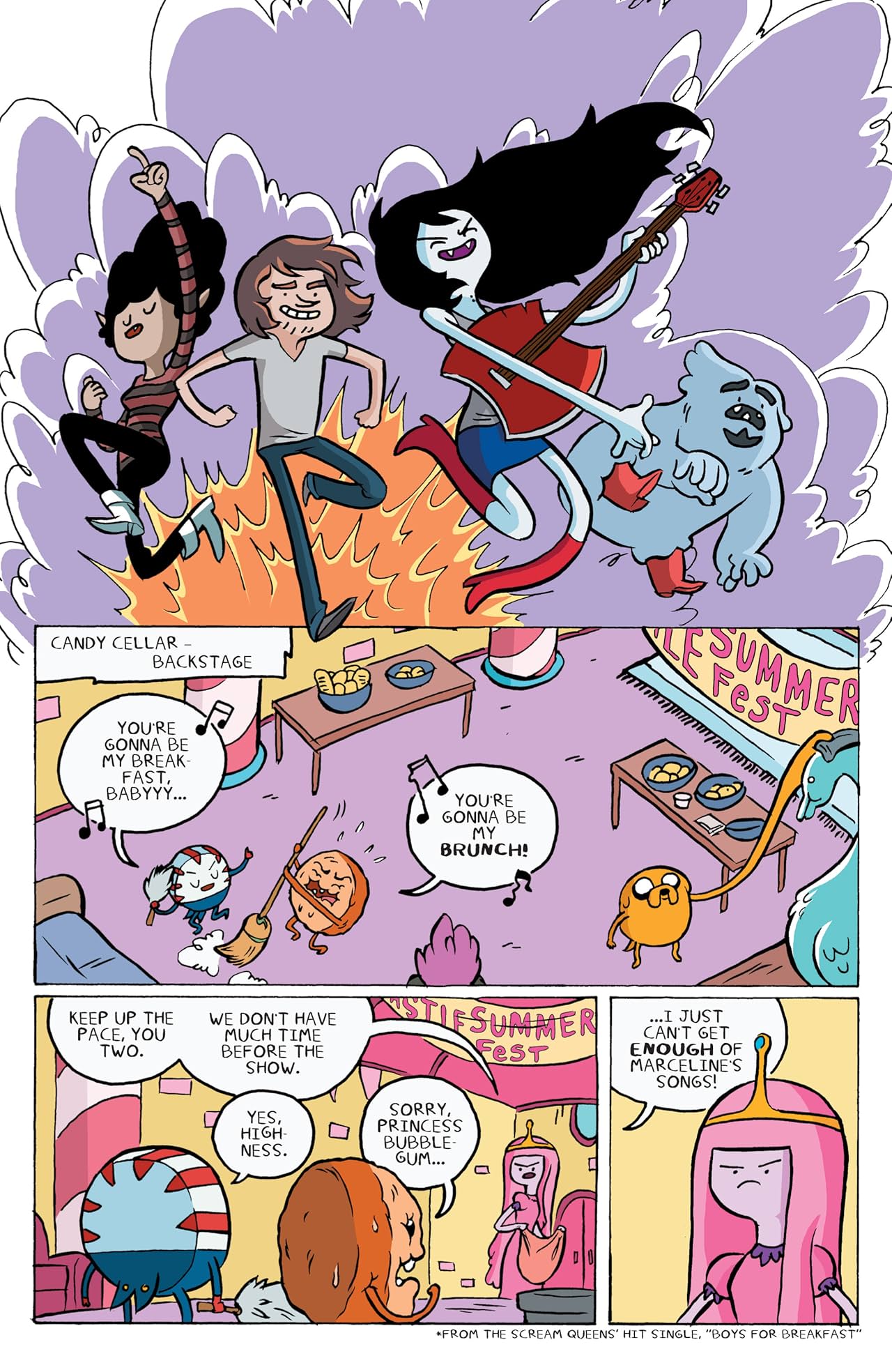 Adventure Time: Marceline and the Scream Queens #1