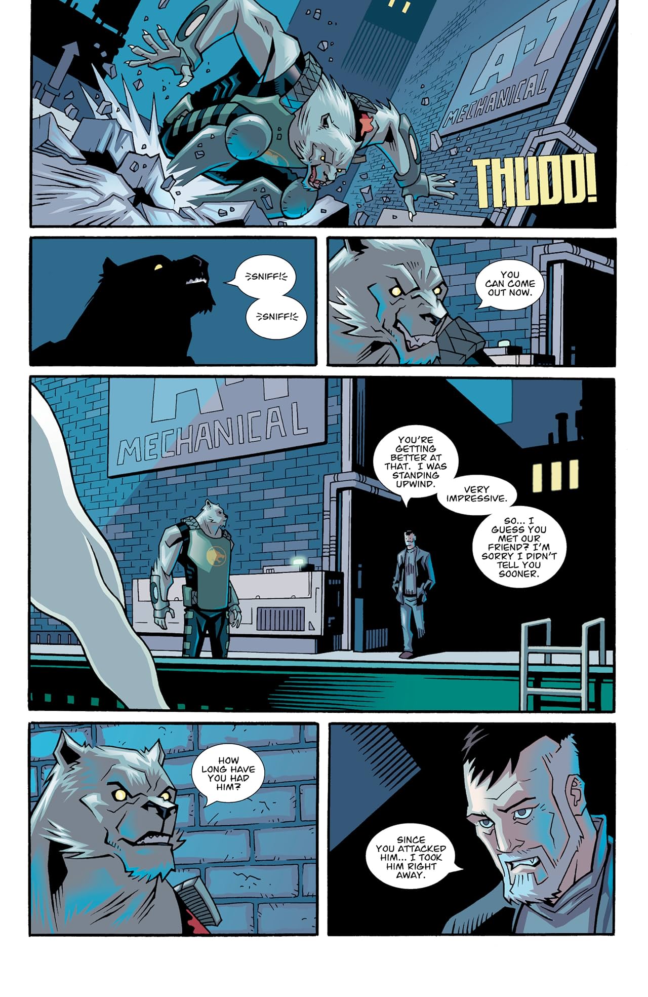 The Astounding Wolf-Man #7