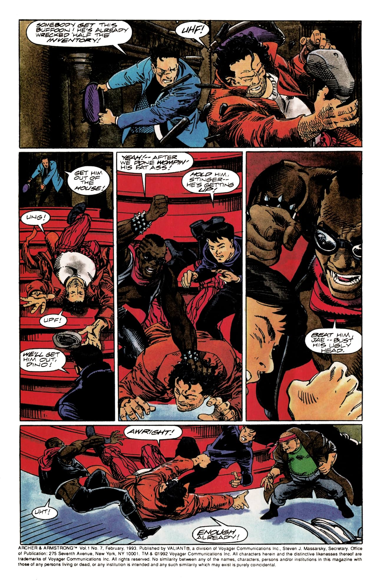 Archer & Armstrong (1992-1994) #7