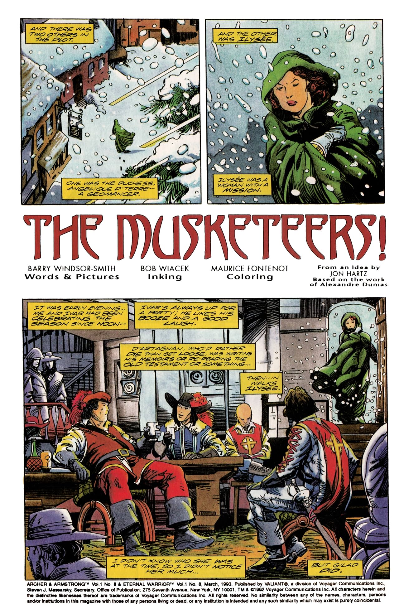 Archer & Armstrong (1992-1994) #8