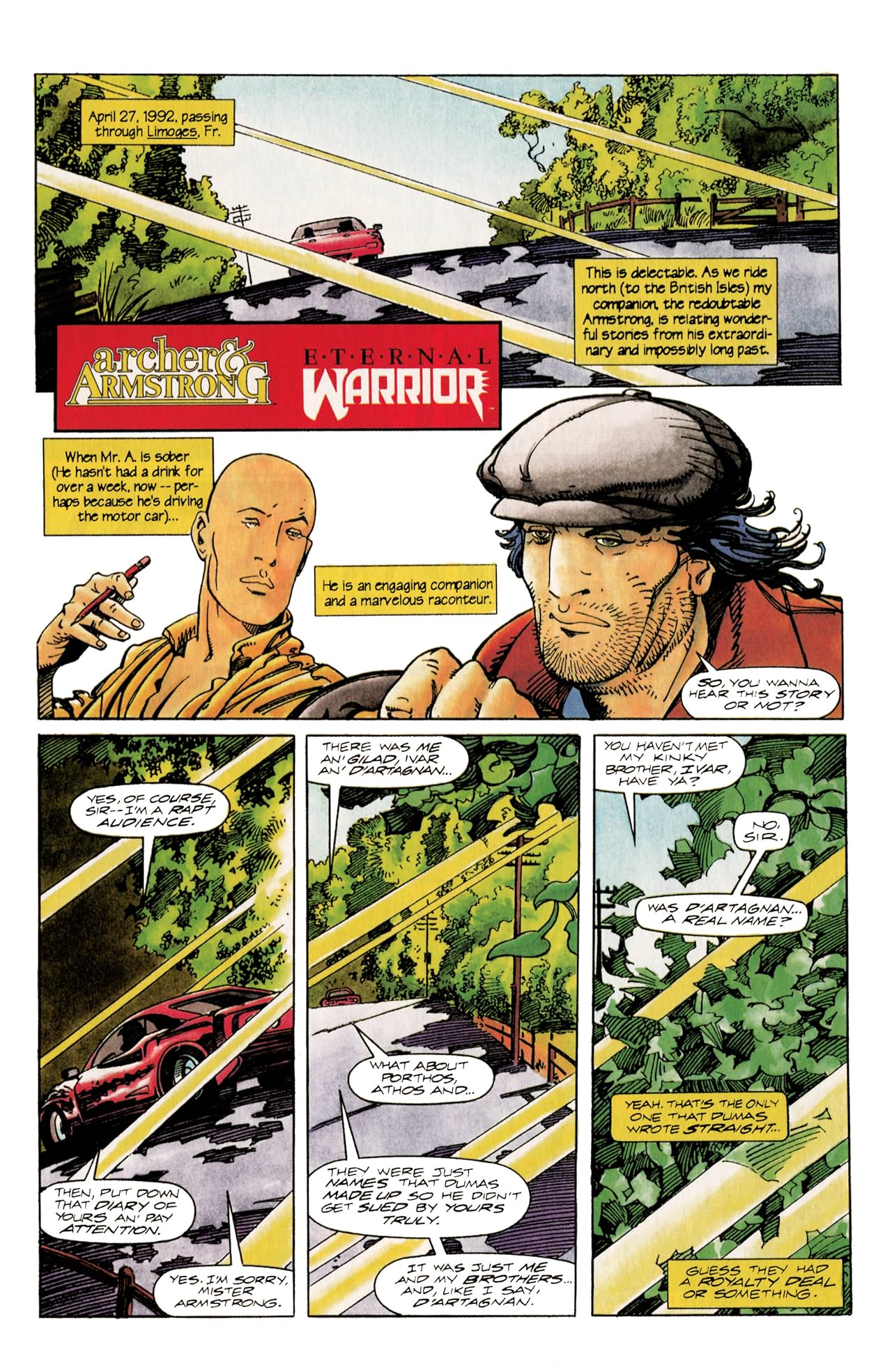 Archer & Armstrong (1992-1994) #8