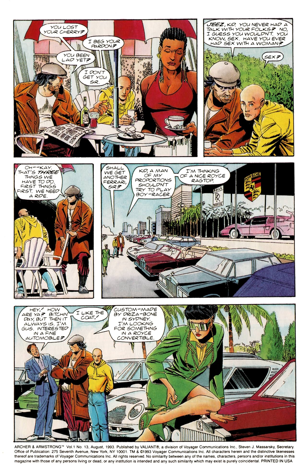 Archer & Armstrong (1992-1994) #13