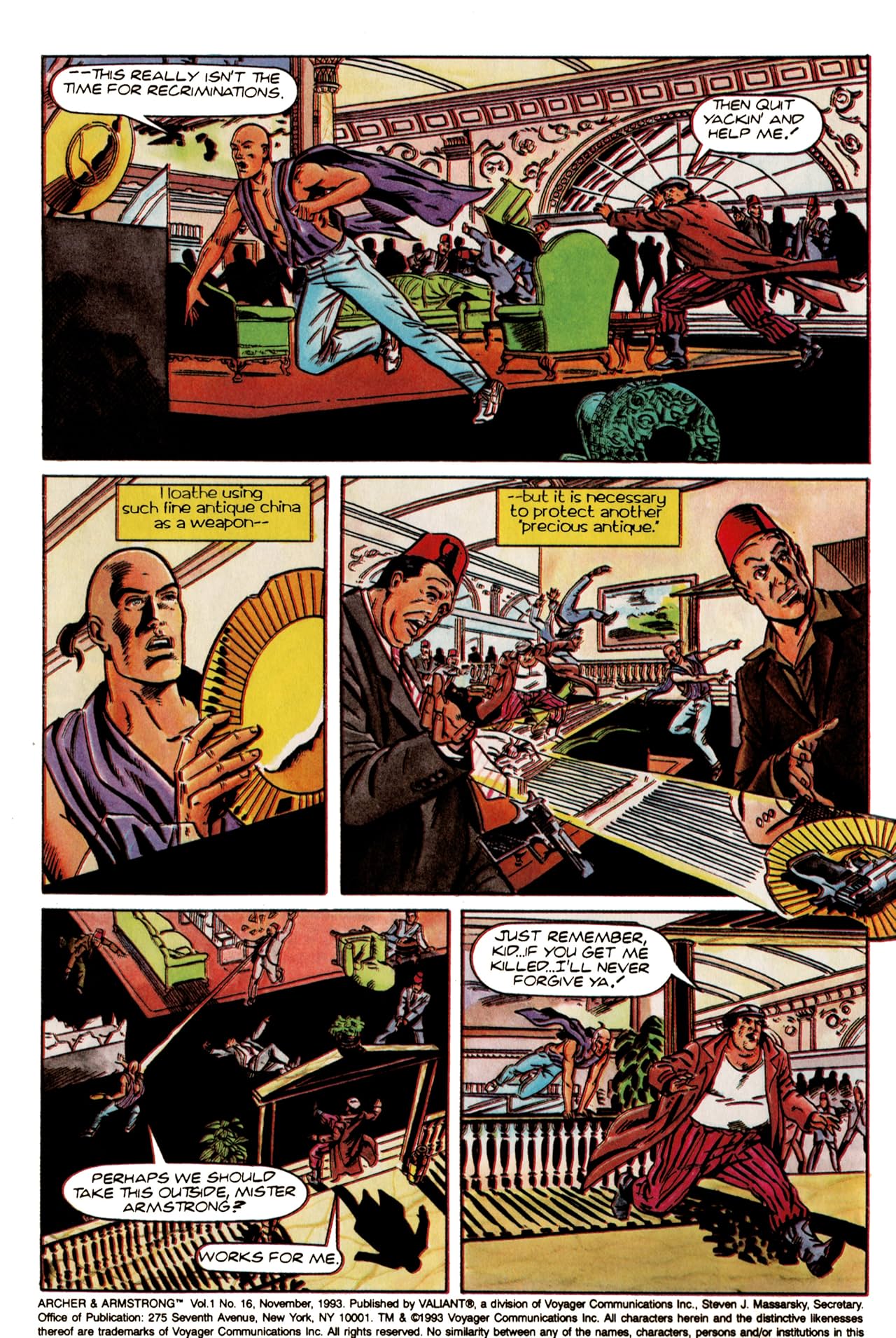 Archer & Armstrong (1992-1994) #16