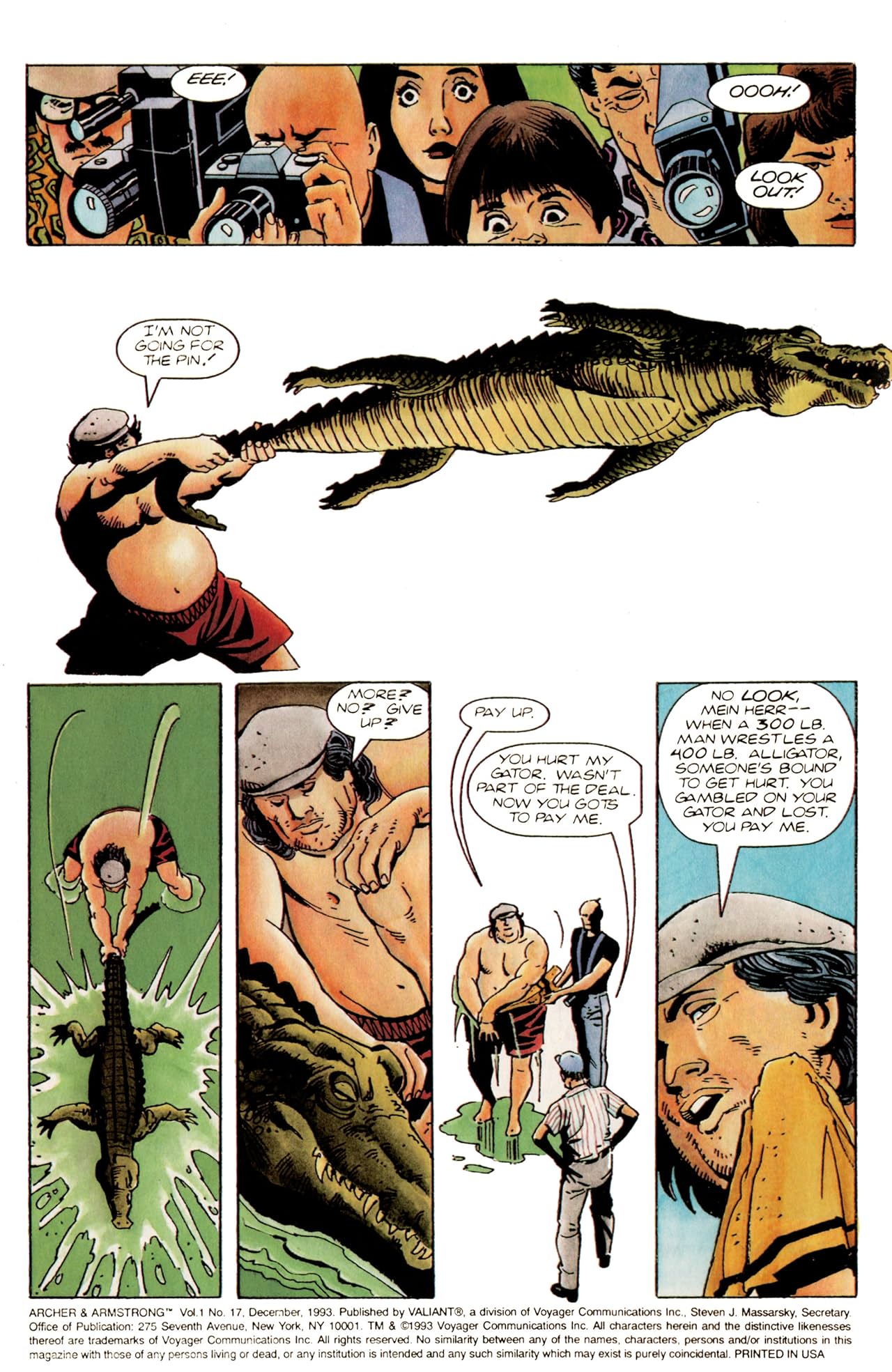 Archer & Armstrong (1992-1994) #17