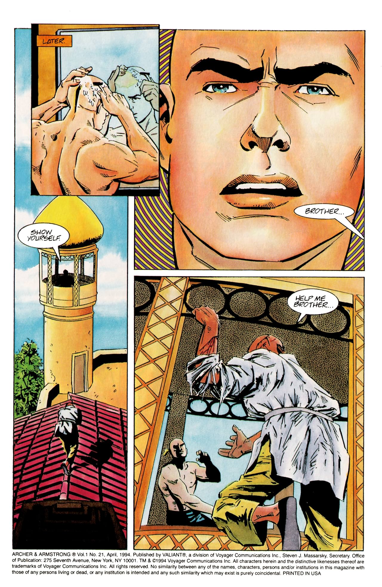 Archer & Armstrong (1992-1994) #21