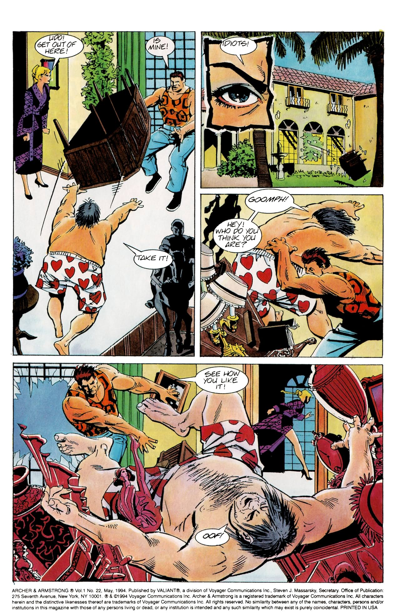Archer & Armstrong (1992-1994) #22
