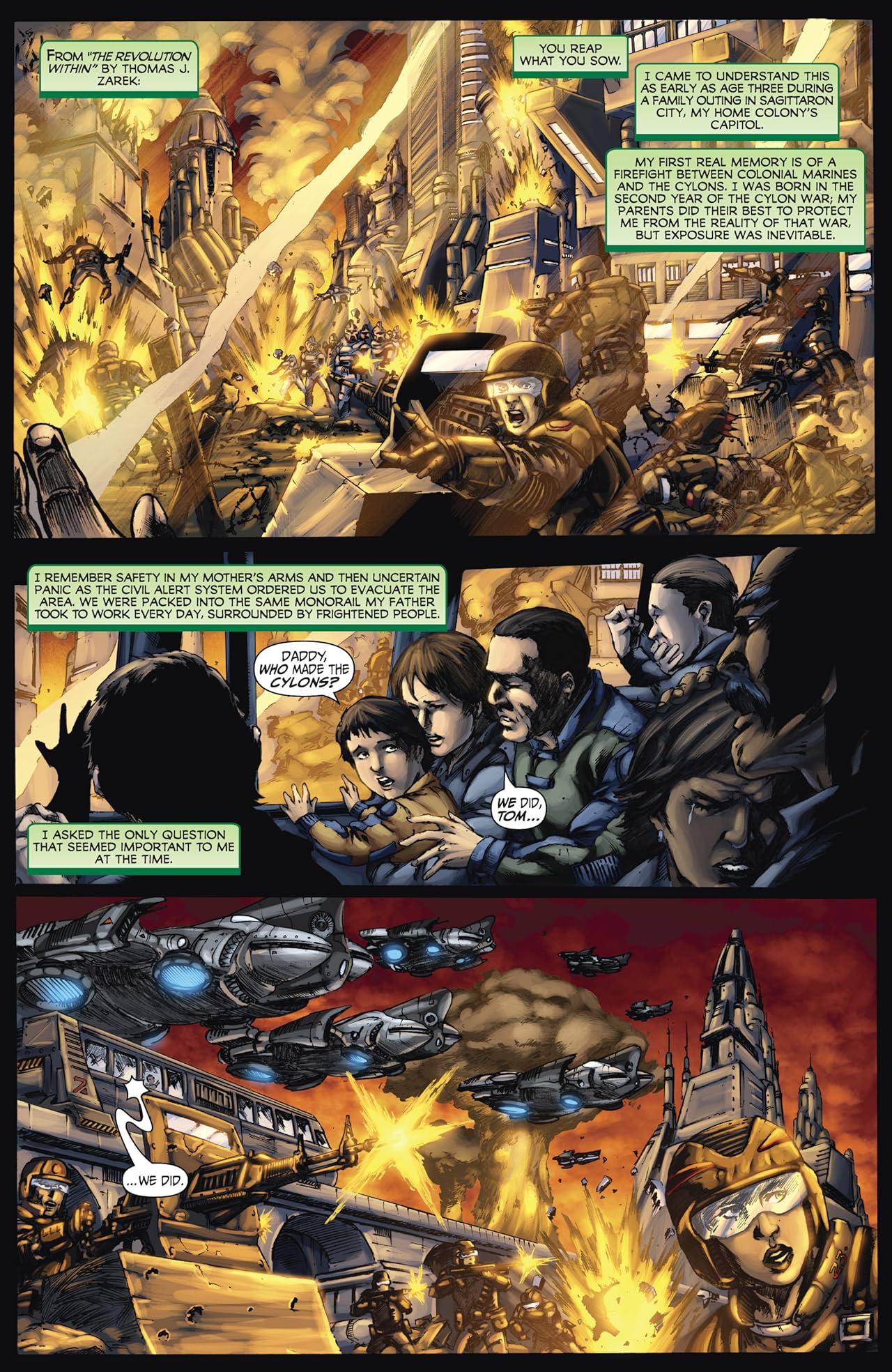 Battlestar Galactica: Origins Omnibus