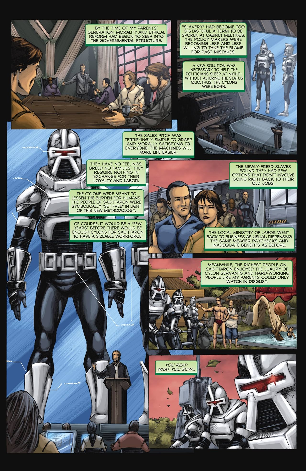 Battlestar Galactica: Origins Omnibus