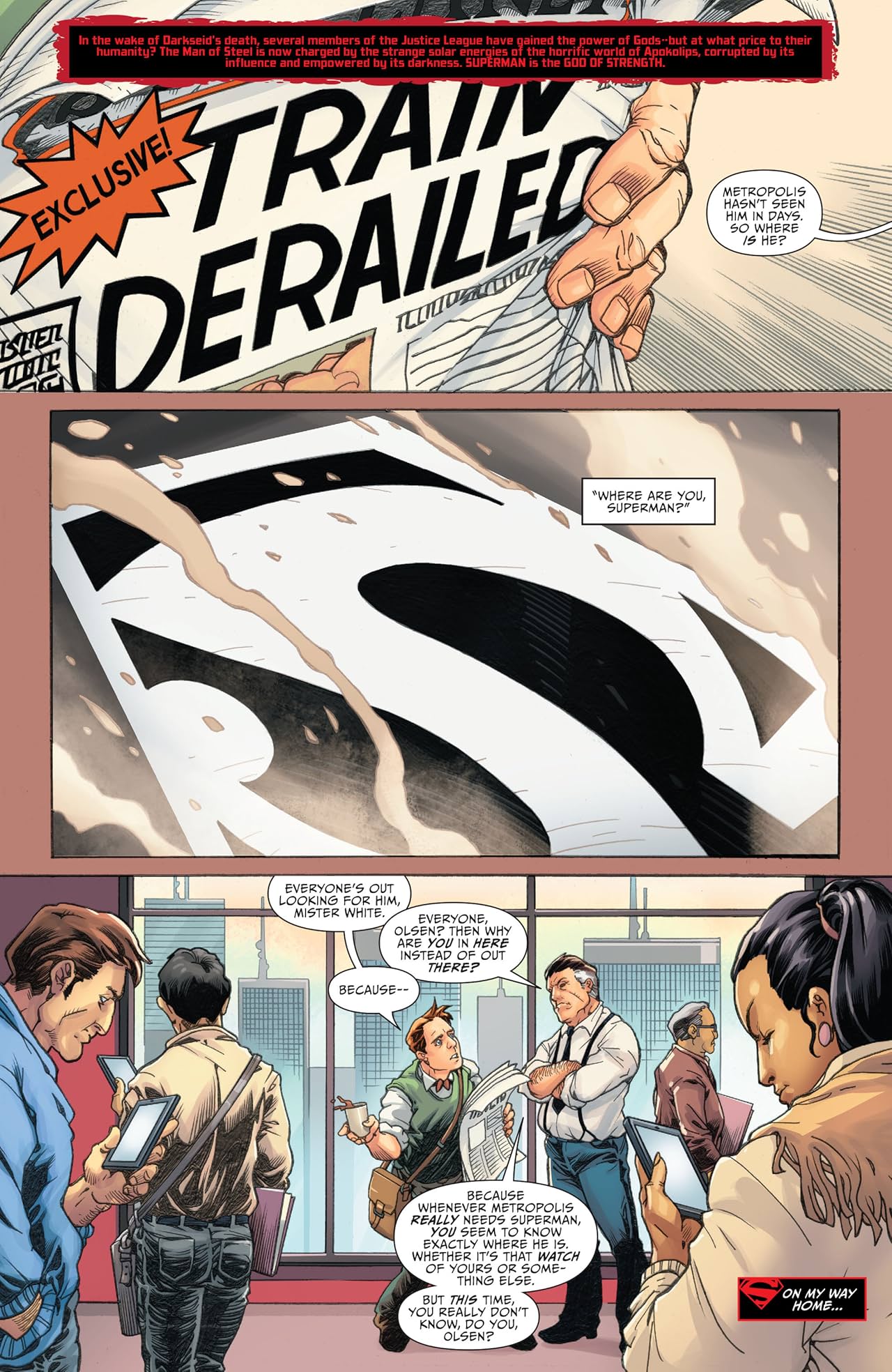 Justice League: The Darkseid War: Superman (2015) #1