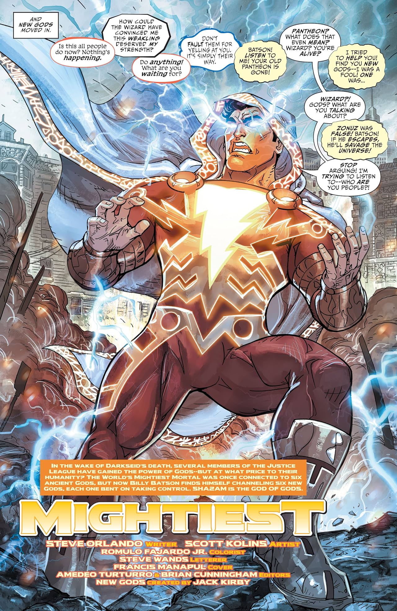 Justice League: The Darkseid War: Shazam (2015) #1