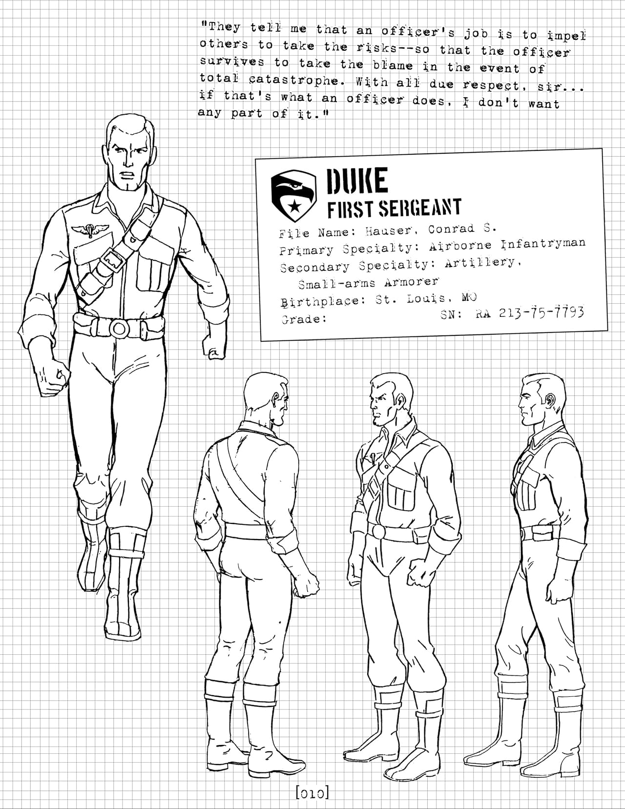 G.I. Joe Field Manual Vol. 1