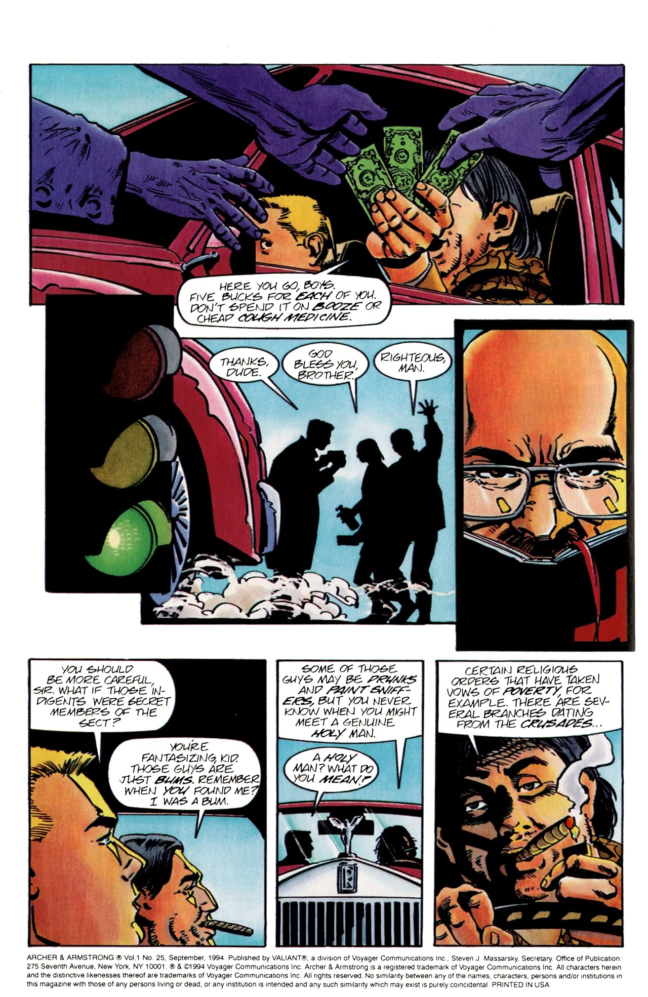 Archer & Armstrong (1992-1994) #25