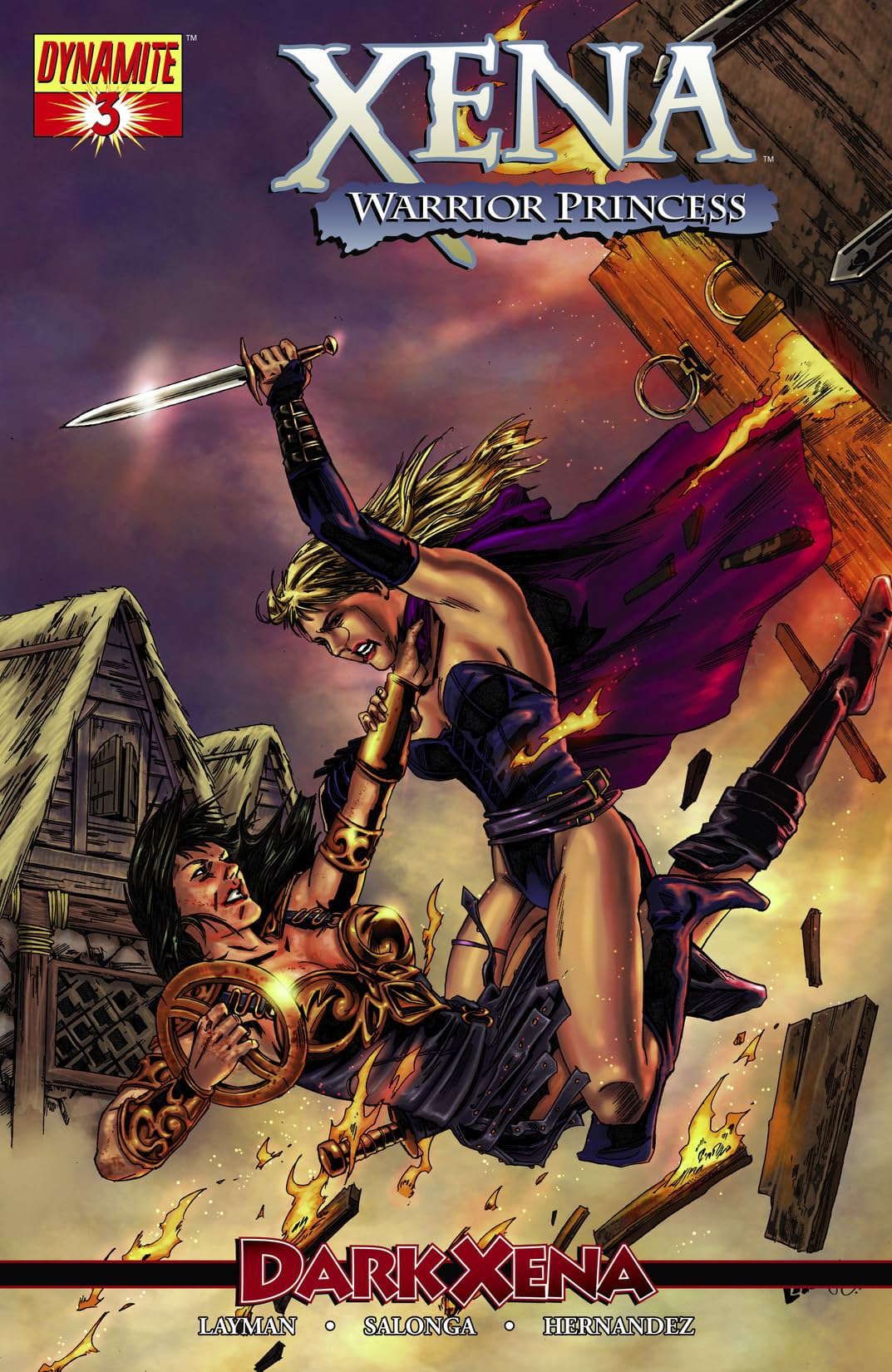 dynamite xena comics