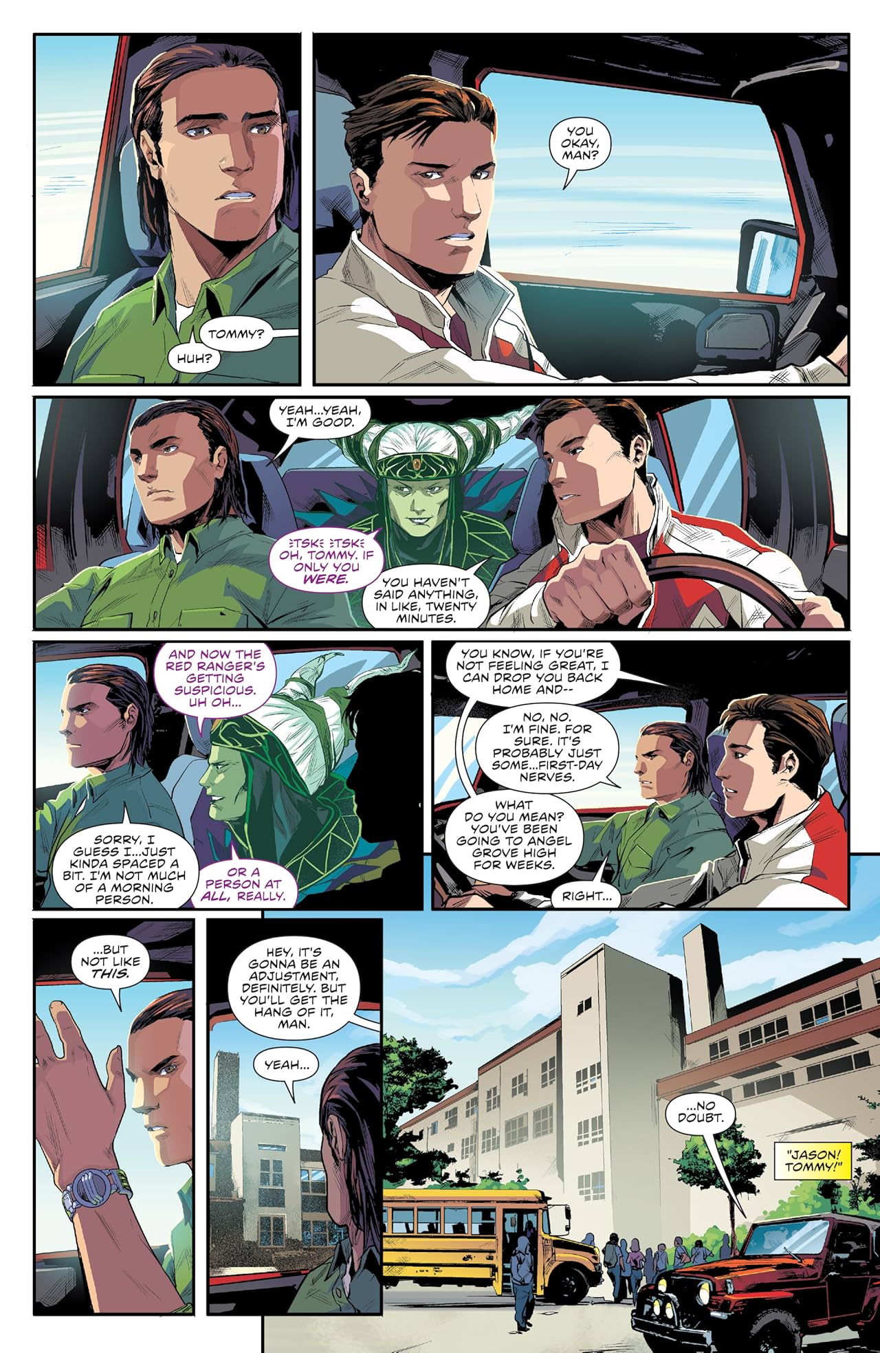 Mighty Morphin Power Rangers #0