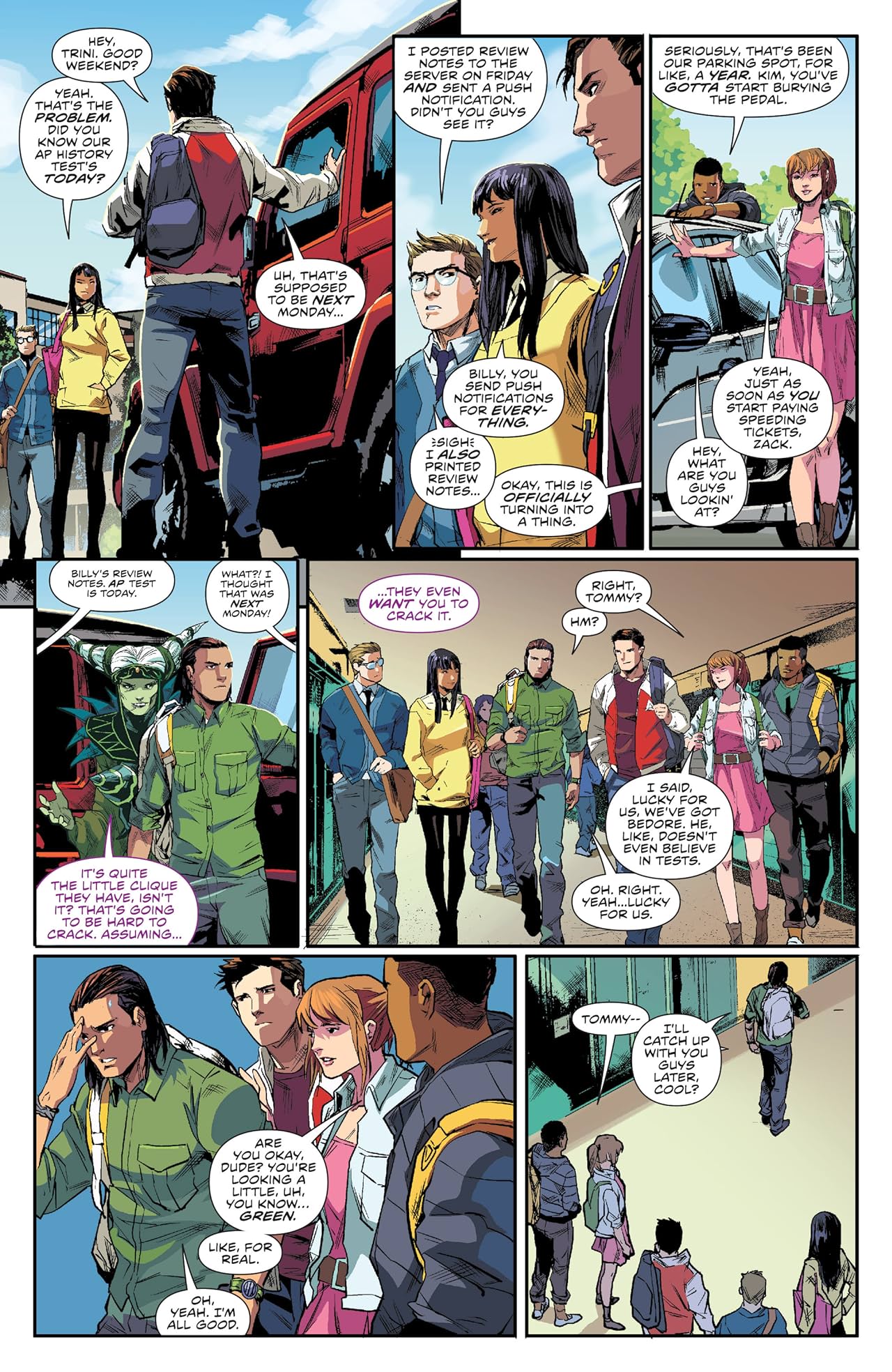 Mighty Morphin Power Rangers #0