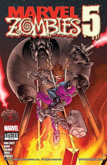 نتیجه تصویری برای ‪marvel zombies 5‬‏
