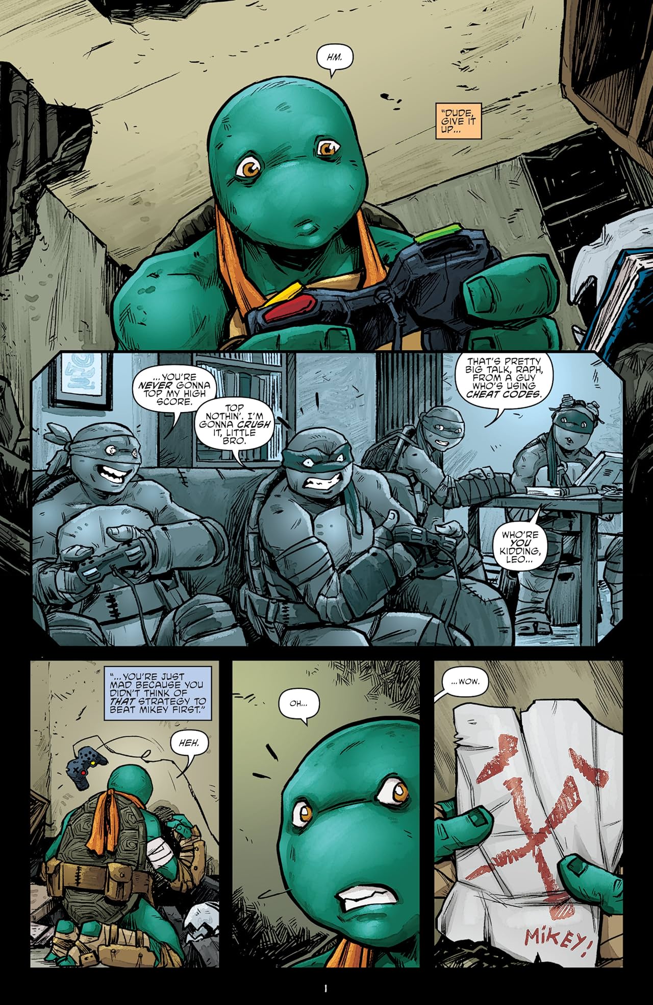 Teenage Mutant Ninja Turtles #55