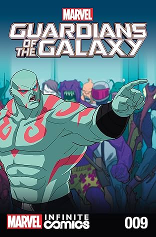 Marvel Universe Guardians of the Galaxy Infinite Comic #9