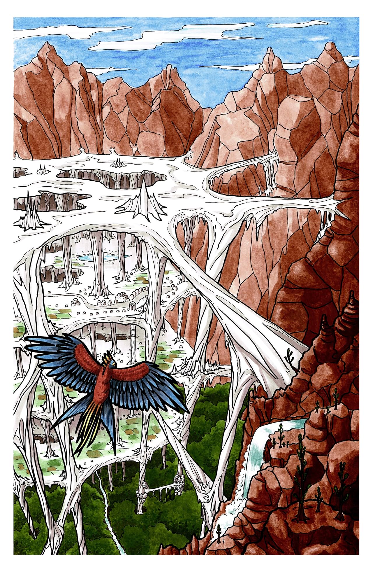 Valley of the Silk Sky Vol. 1