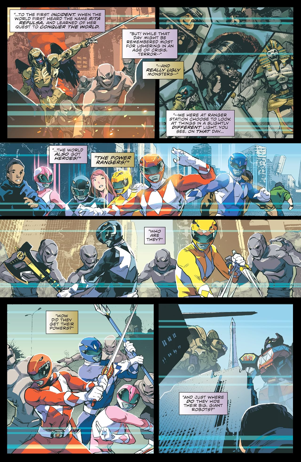 Mighty Morphin Power Rangers #1