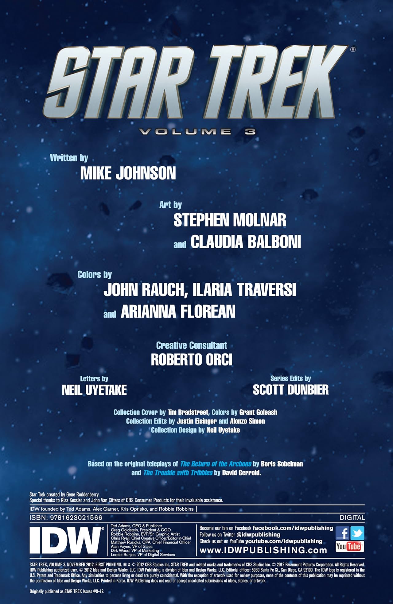Star Trek (2011-2016) Vol. 3