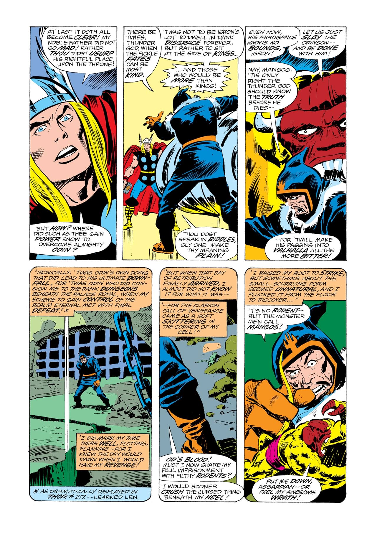 Thor (1966-1996) #250