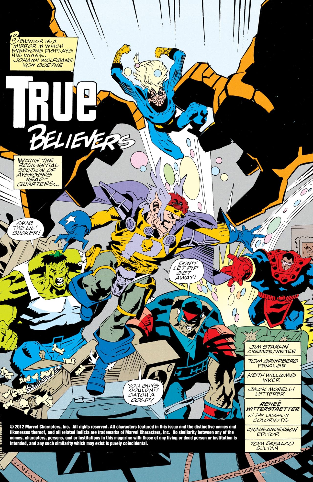 Warlock and the Infinity Watch (1992-1995) #19