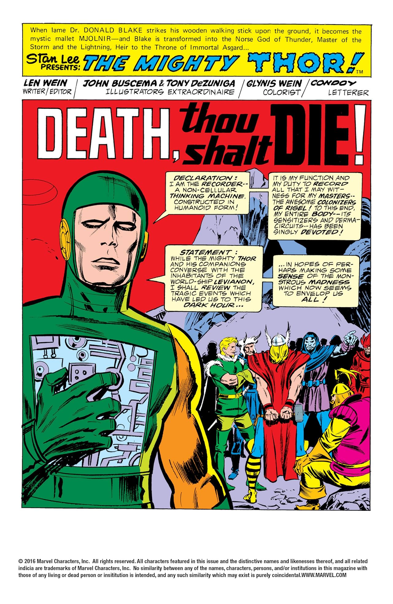 Thor (1966-1996) #257