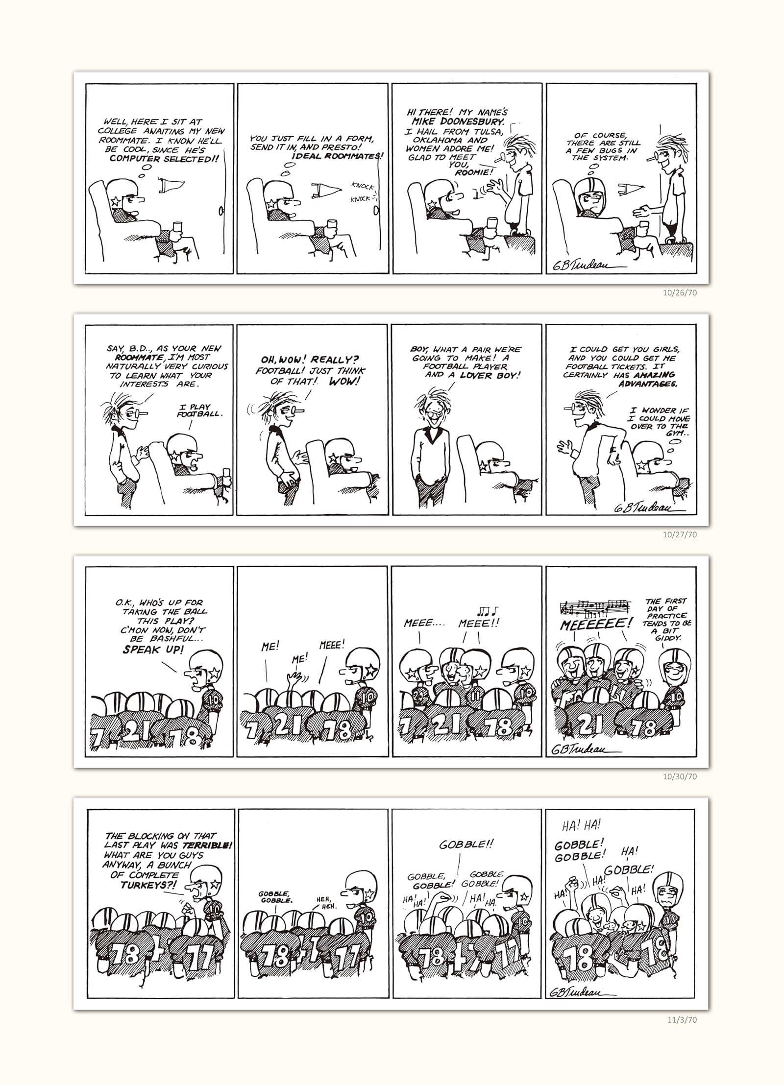 Doonesbury 40 Vol 1 A Doonesbury Retrospective 1970 To 1979 Eu Comics By Comixology