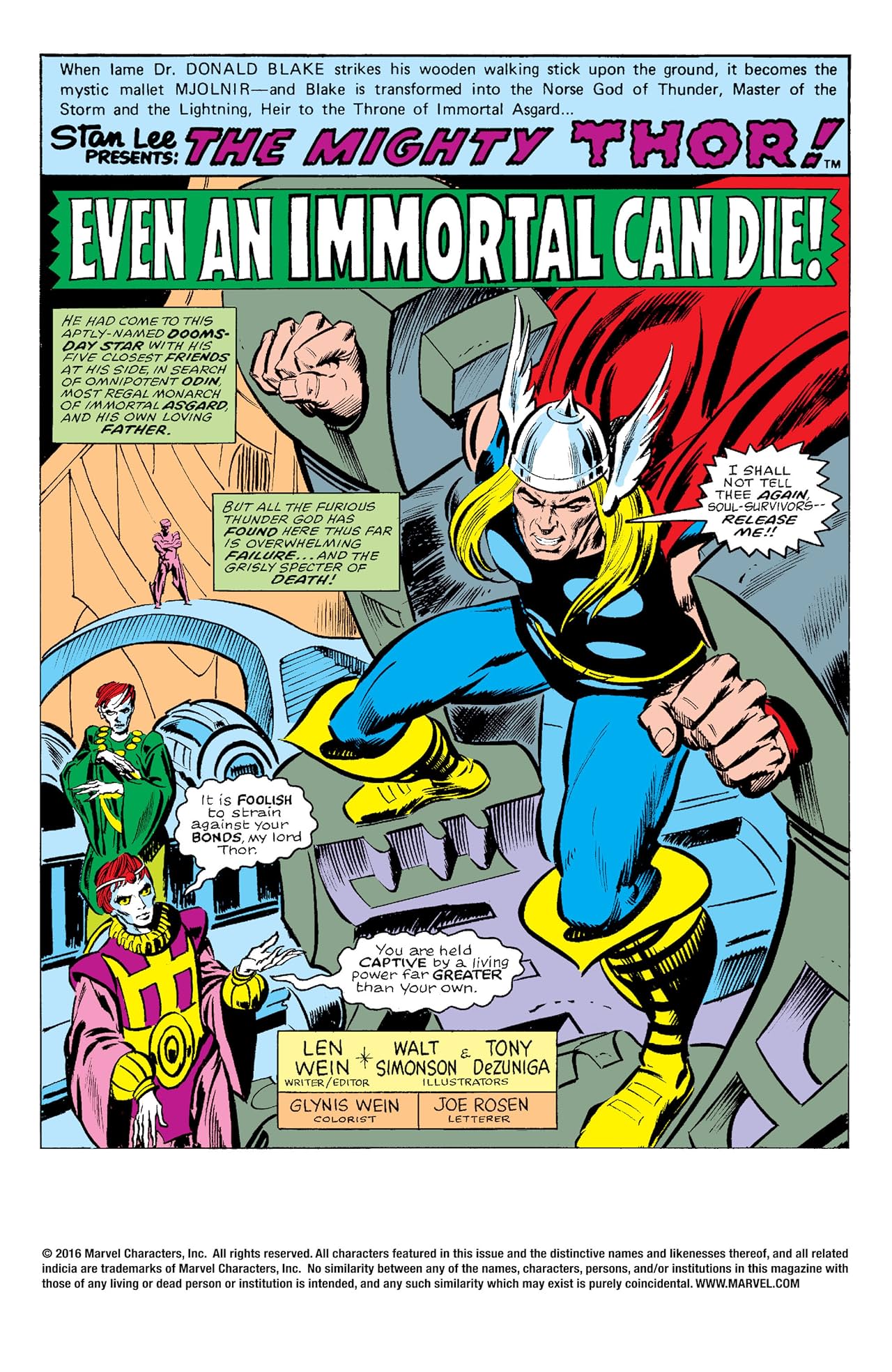 Thor (1966-1996) #262