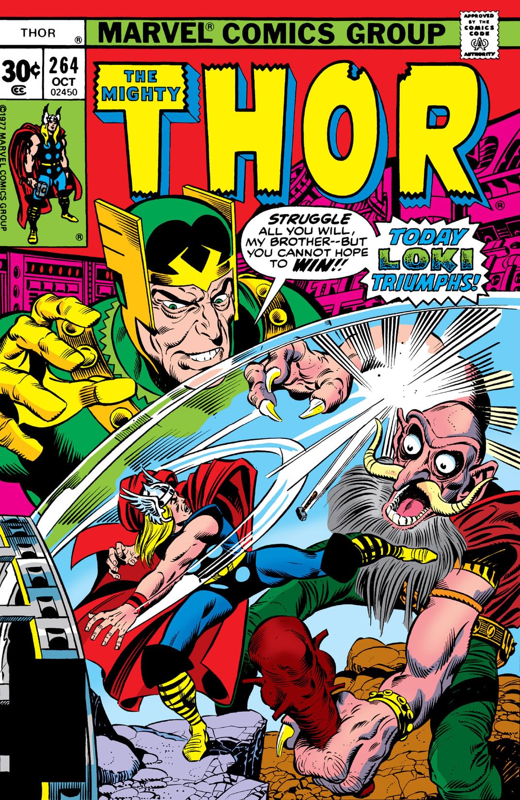 Thor (1966-1996) #264