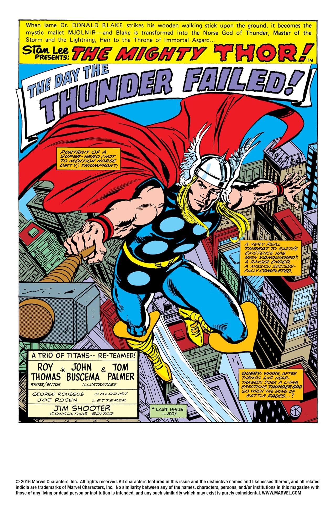 Thor (1966-1996) #272