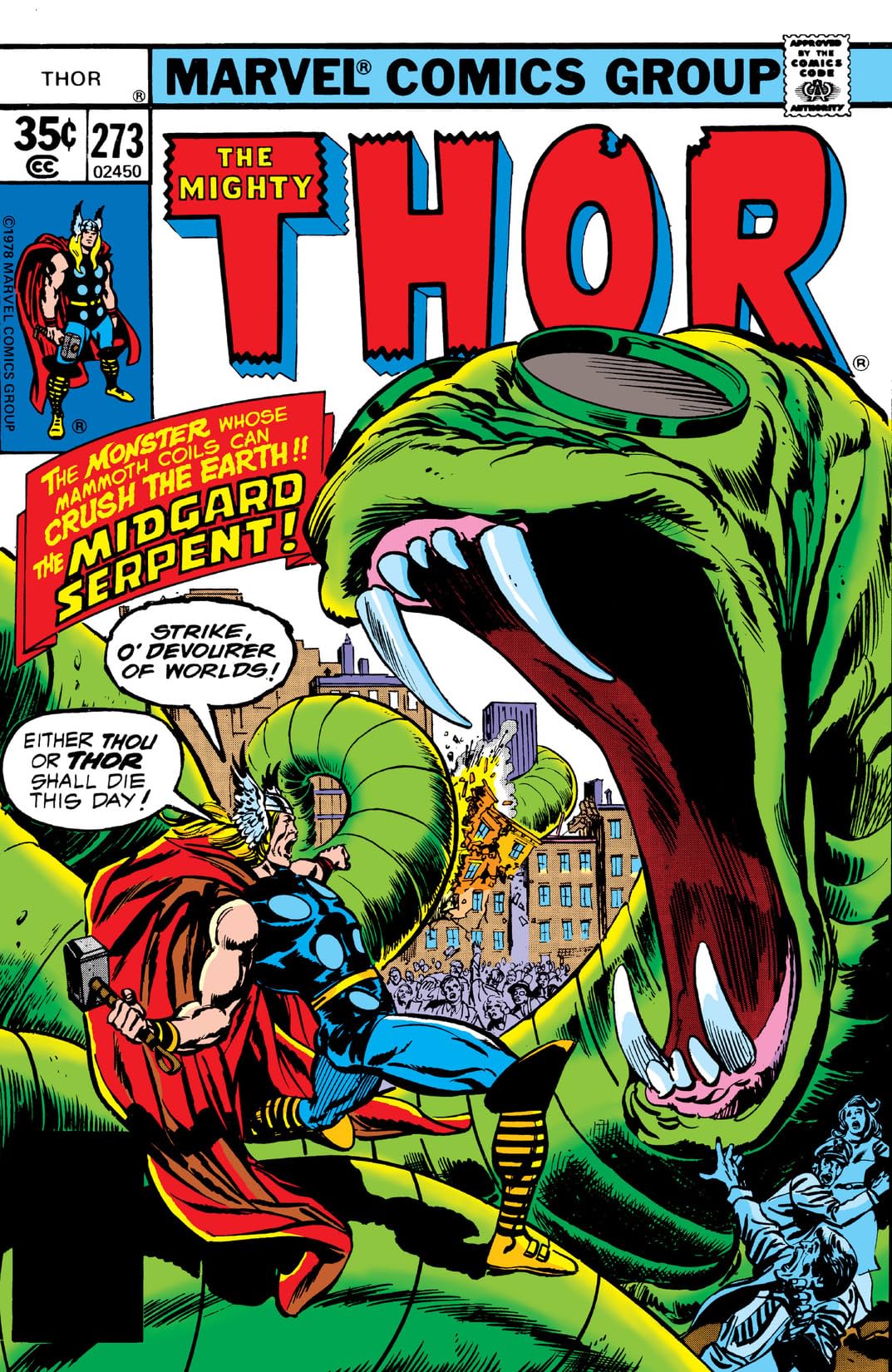 Thor (1966-1996) #273