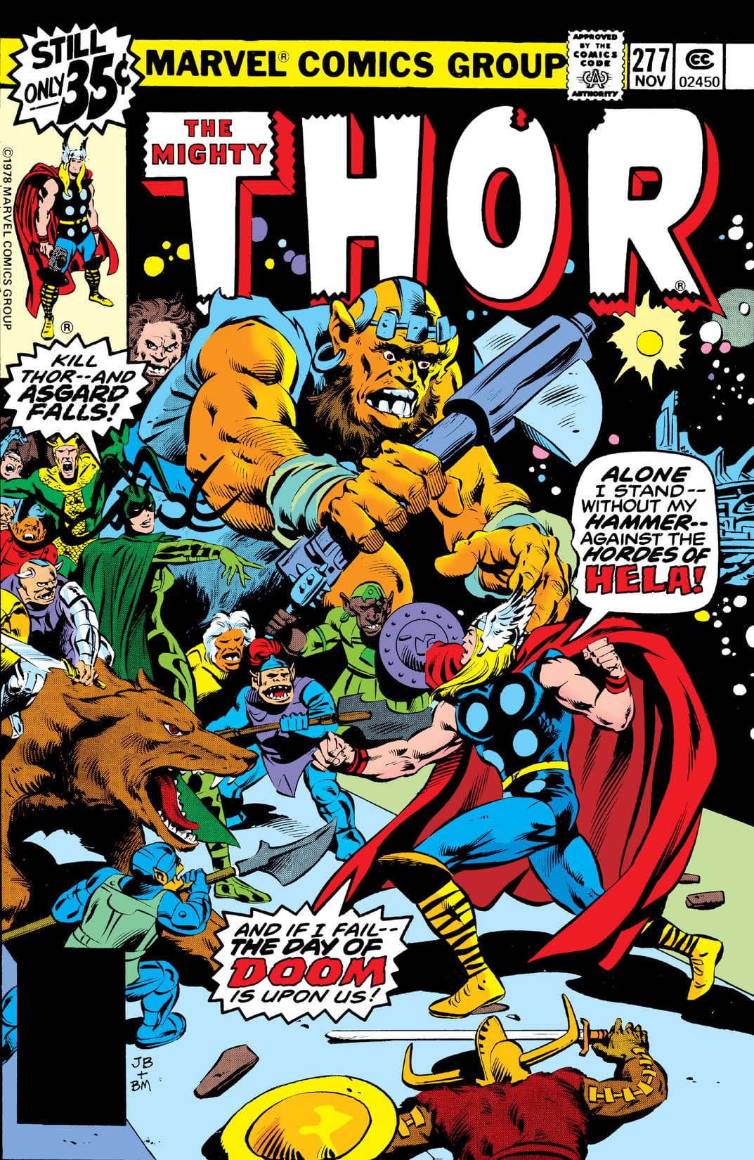 Thor (1966-1996) #277