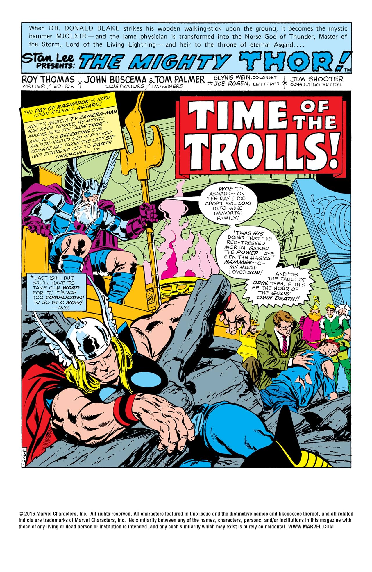 Thor (1966-1996) #277