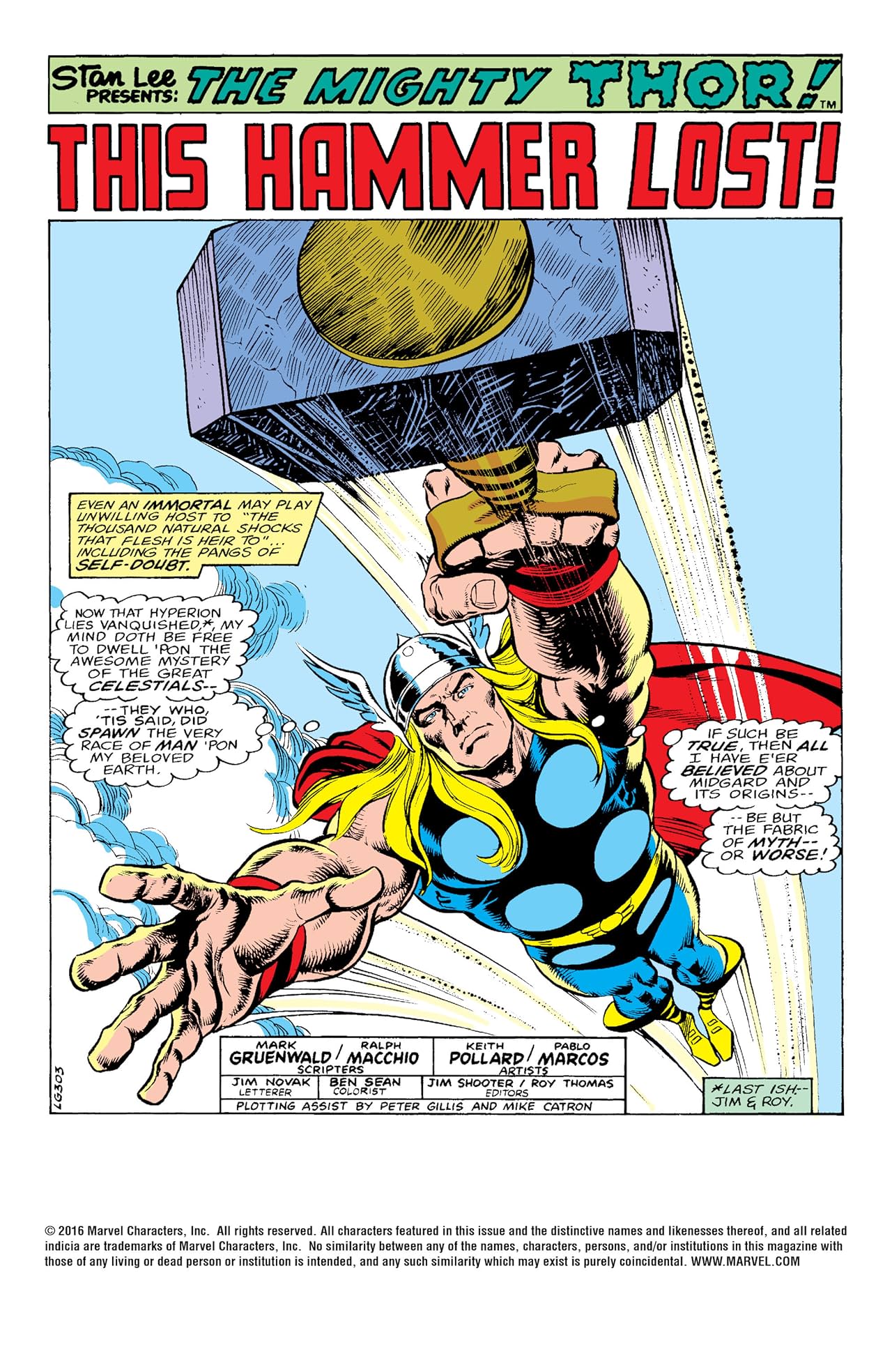 Thor (1966-1996) #281