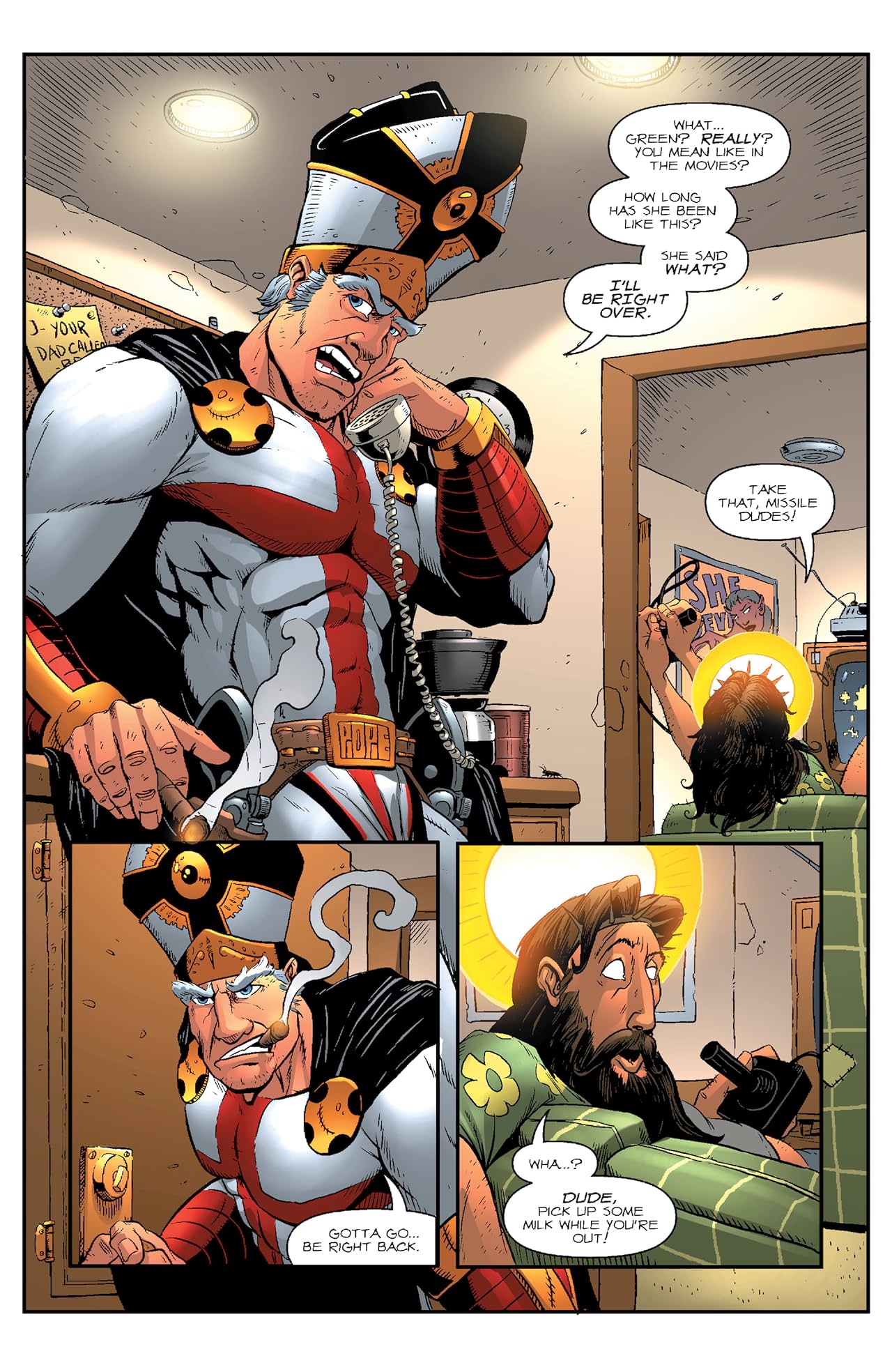 Battle Pope 6 Comics by comiXology