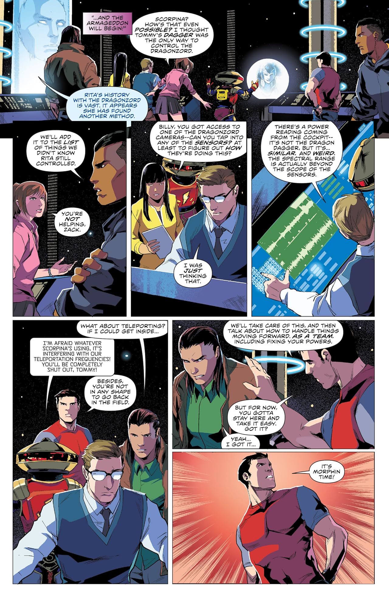 Mighty Morphin Power Rangers #4