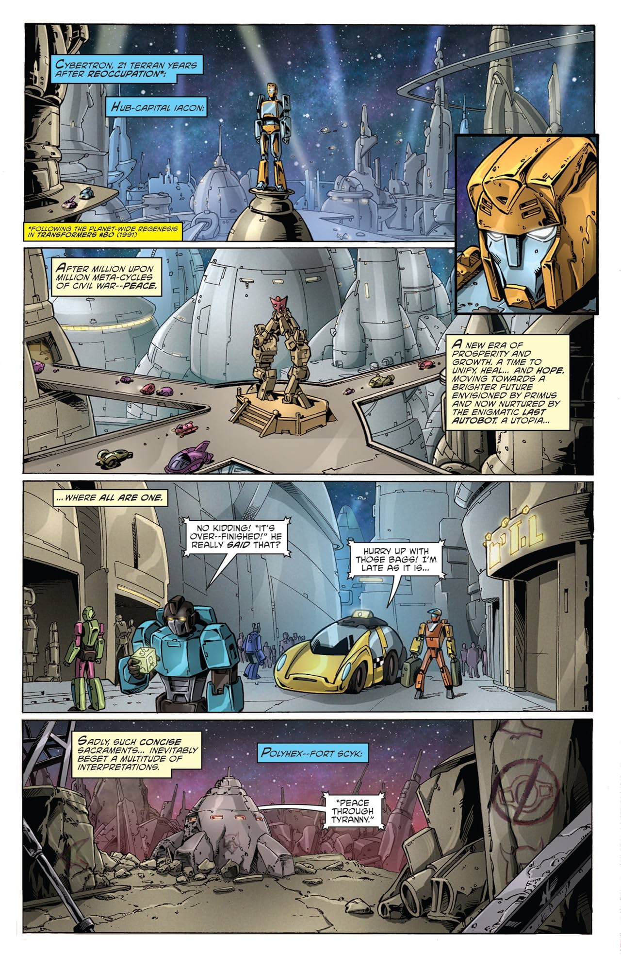 Transformers: Regeneration One Vol. 1