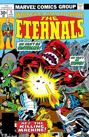 Eternals (1976-1978) #9