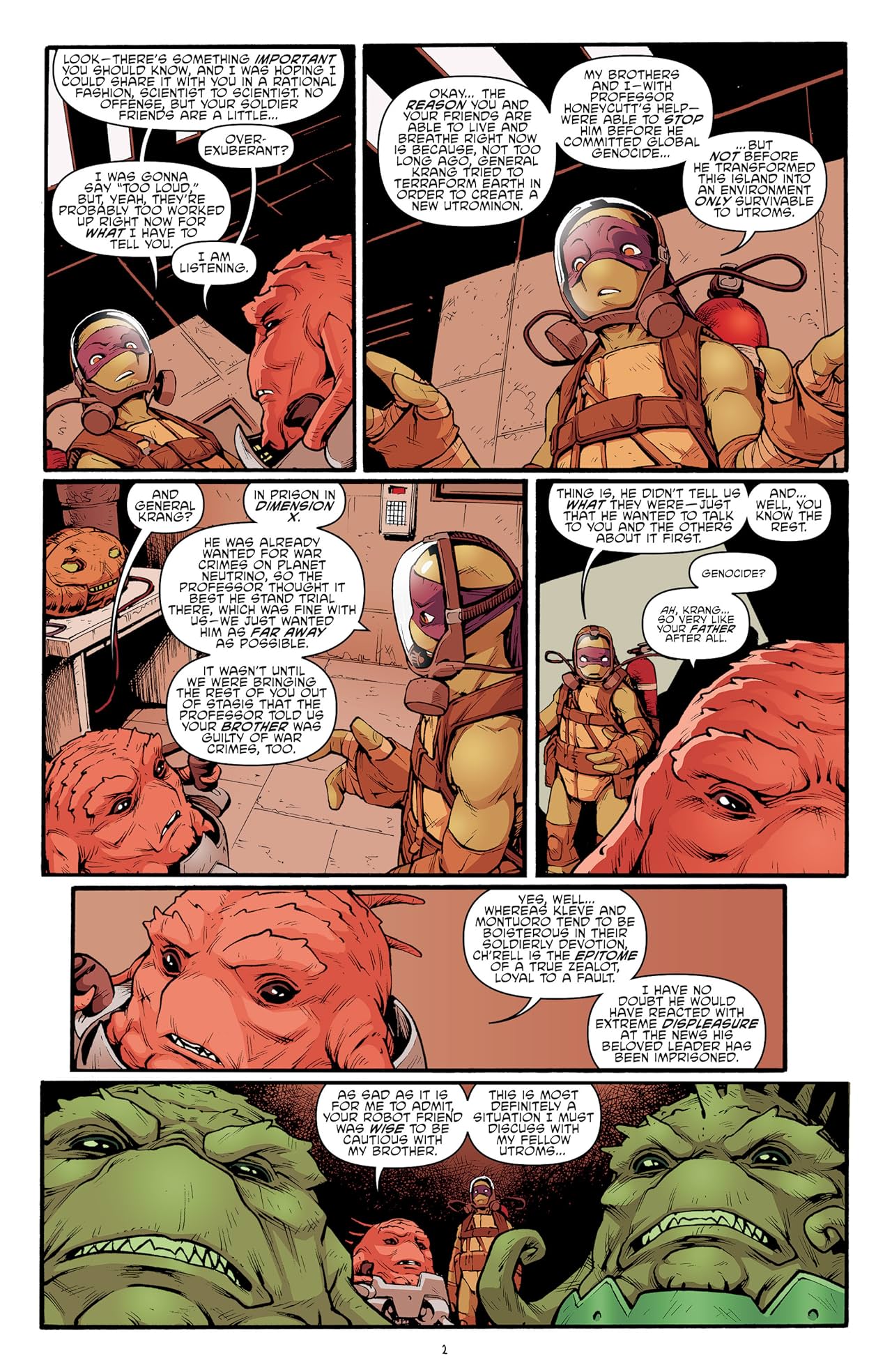 Teenage Mutant Ninja Turtles #58