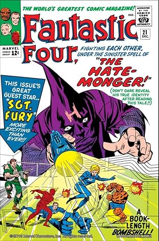 Fantastic Four (1961-1998) #21