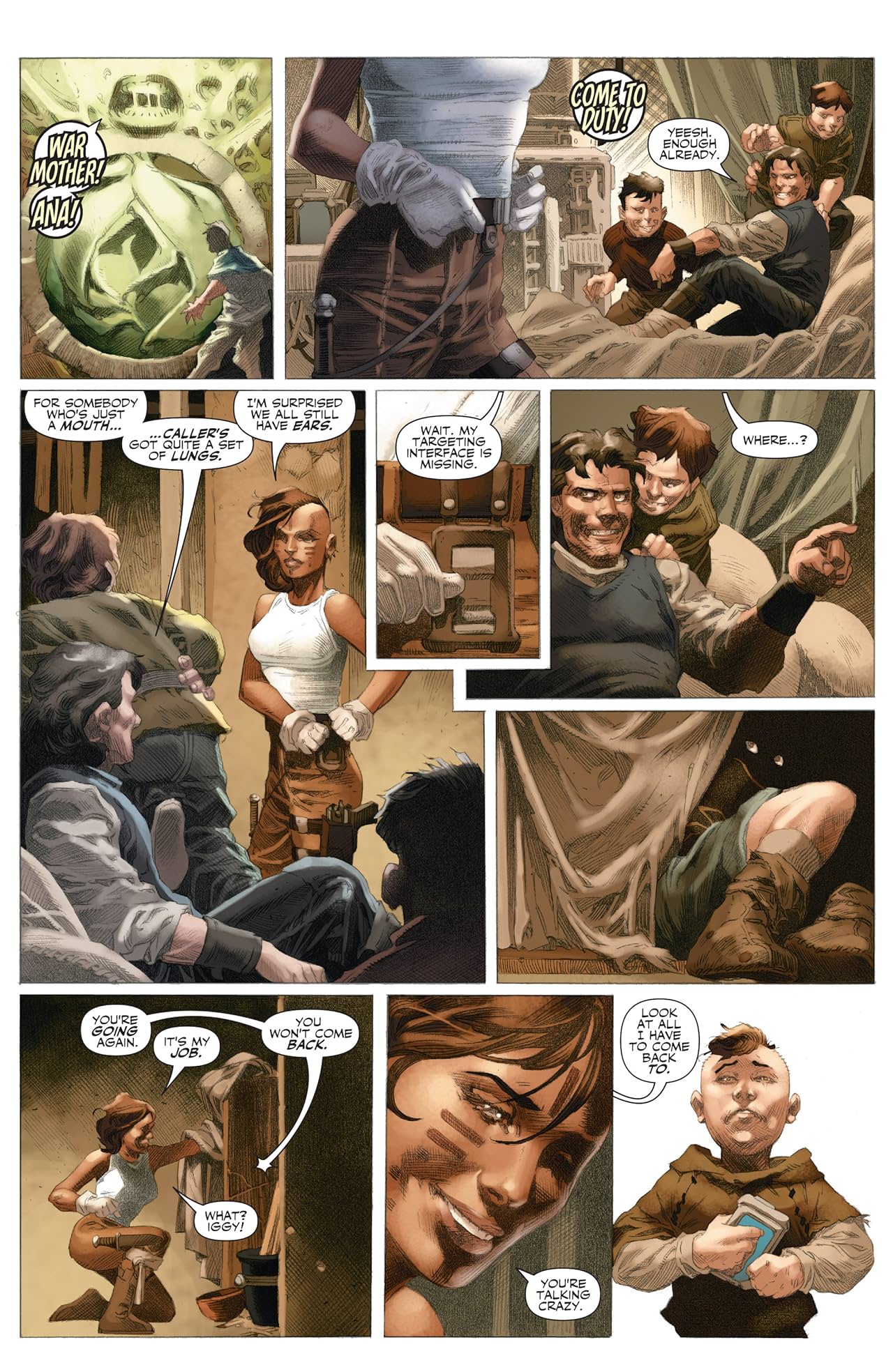 4001 A.D.: War Mother #1