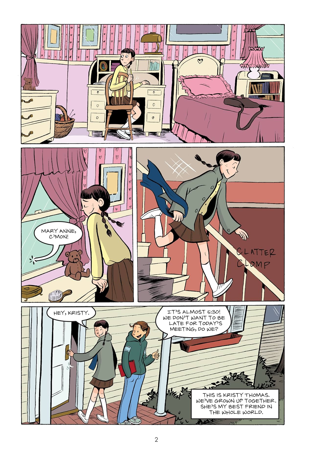 The Baby-Sitters Club Vol. 3: Mary Anne Saves the Day: Full-Color Edition