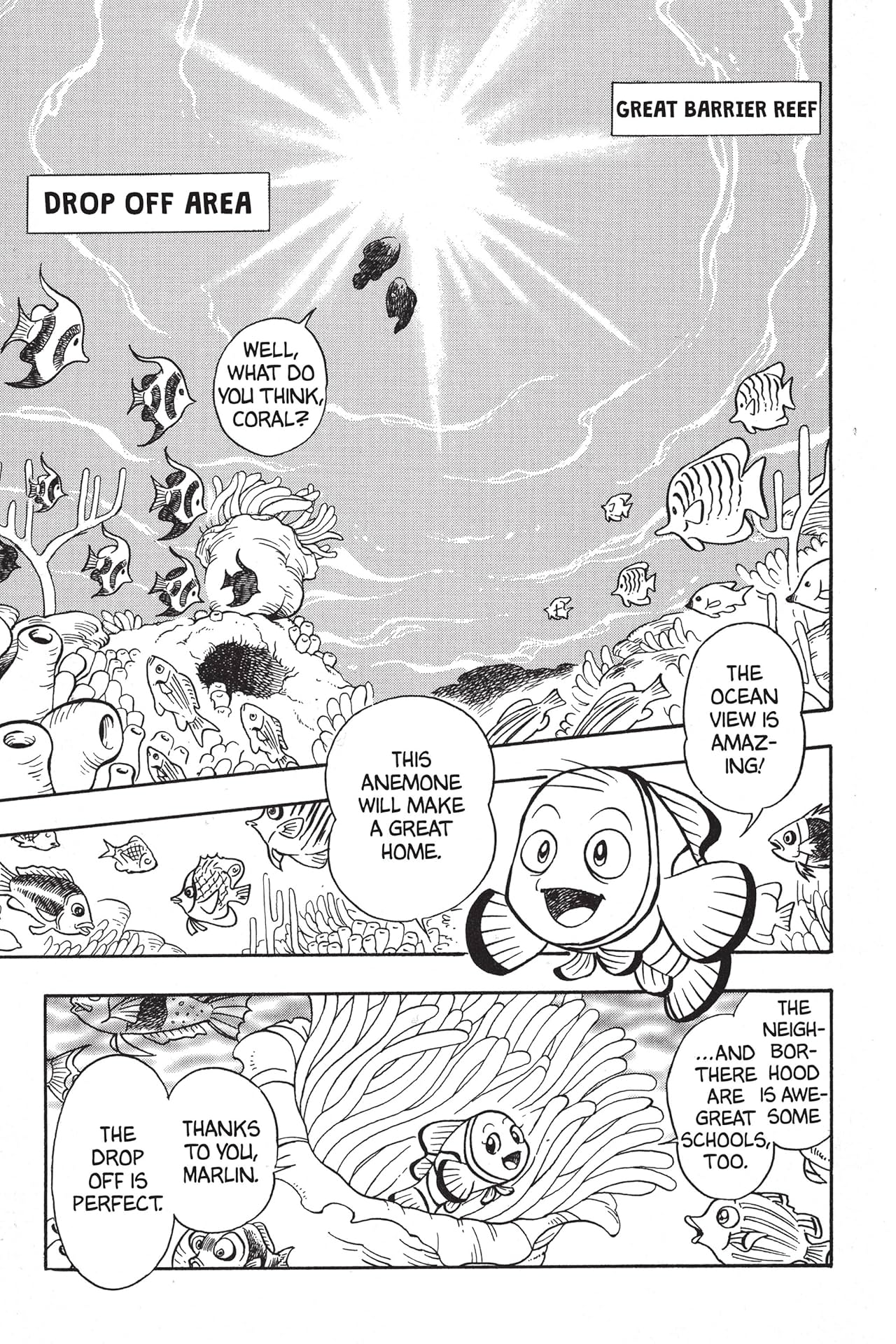 Disney Manga: Finding Nemo