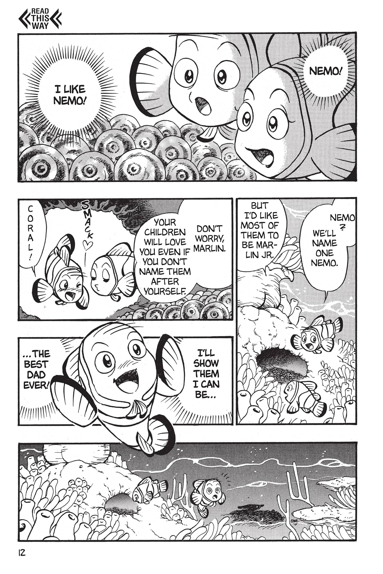 Disney Manga: Finding Nemo