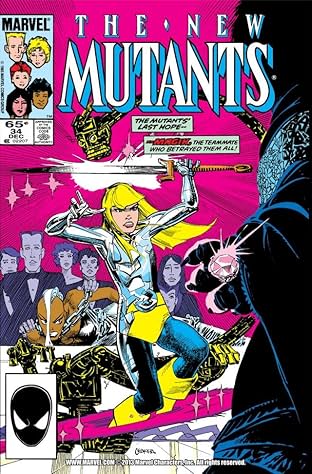 New Mutants (1983-1991) #34