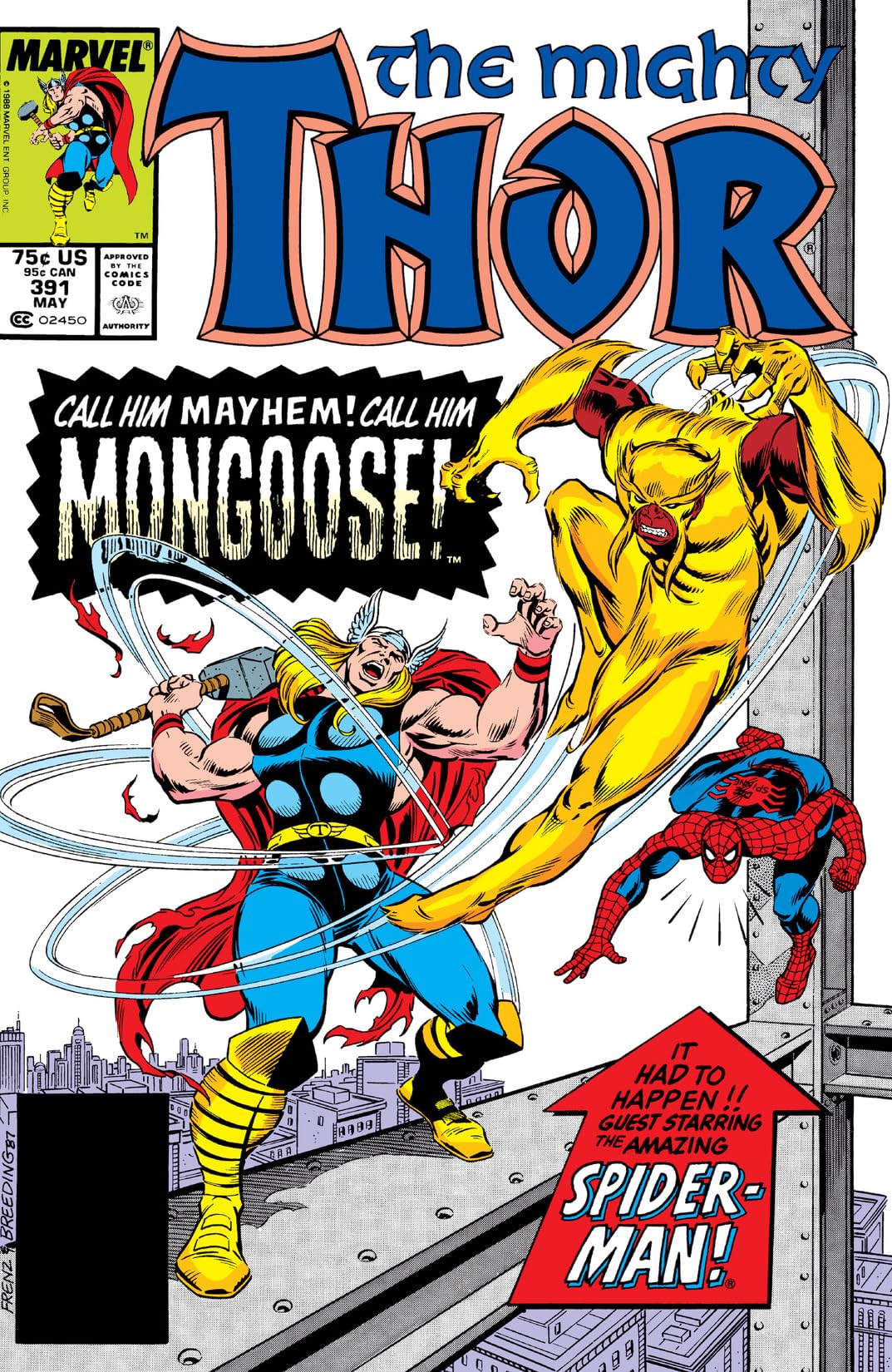 Thor (1966-1996) #391