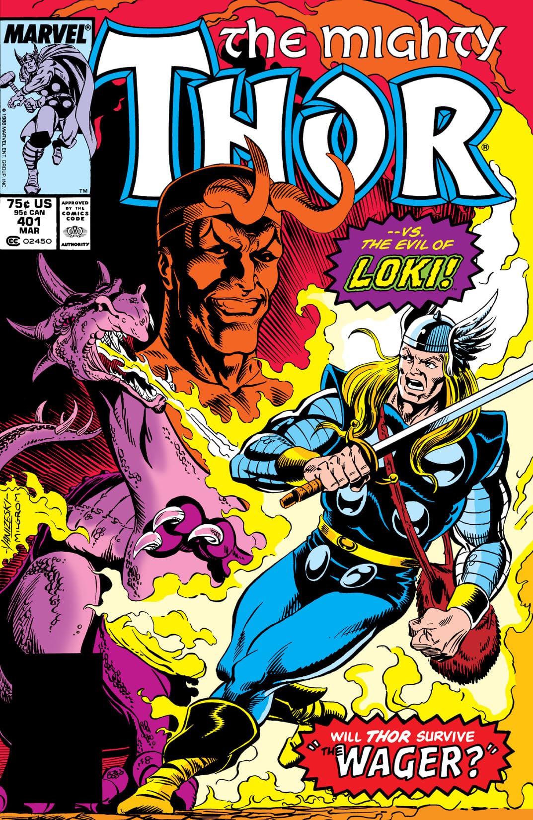 Thor (1966-1996) #401