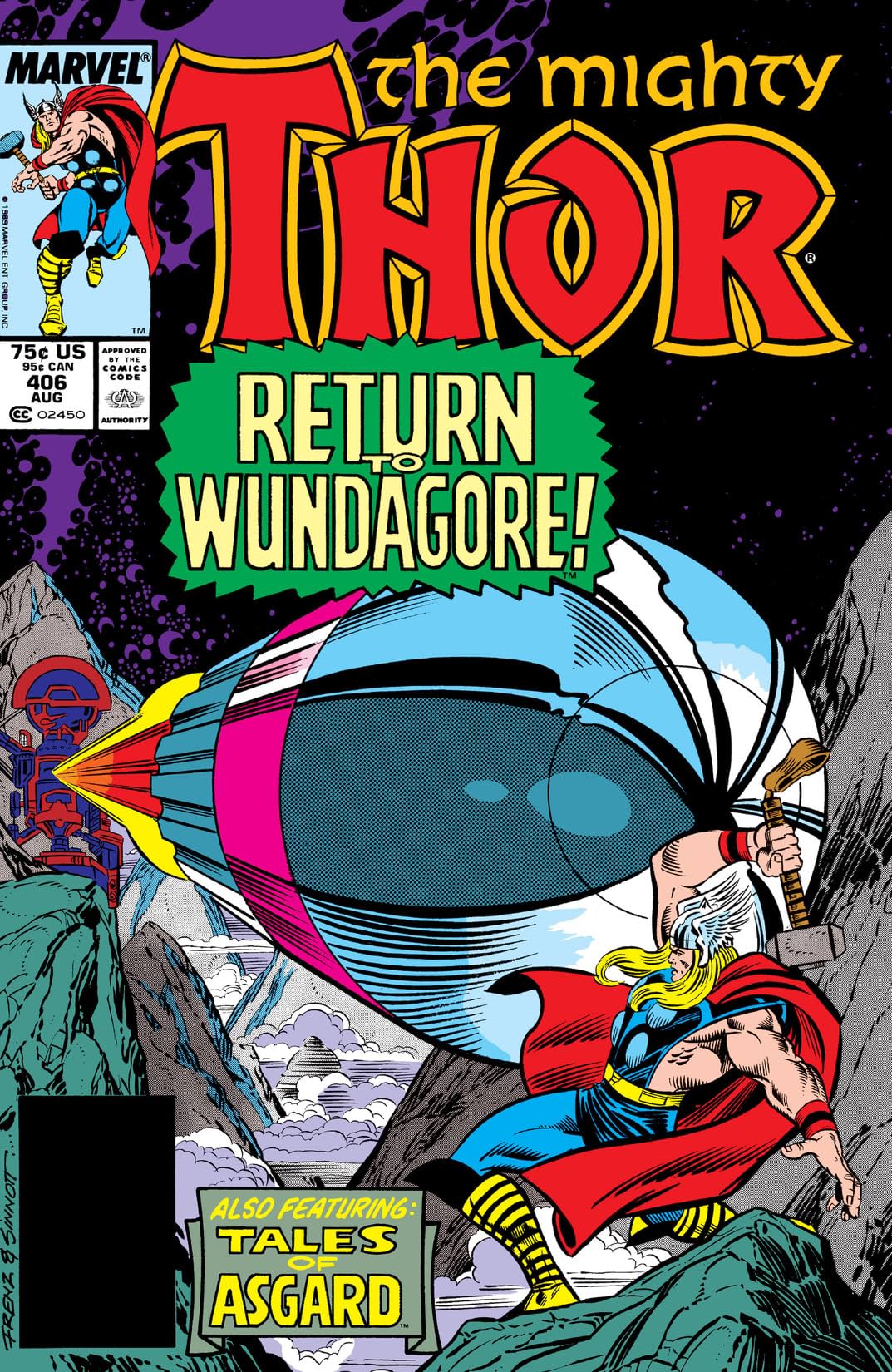 Thor (1966-1996) #406